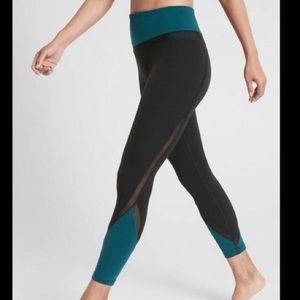 Athleta 7/8 Colorblock Leggings